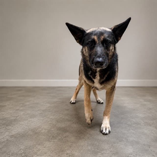 Roxie, a German Shepherd, available for adoption